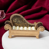 Maxbell Jewelry Box Women Decorative Ring Storage Box for Shopping Mall Jeweler Shop champagne gold