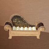 Maxbell Jewelry Box Women Decorative Ring Storage Box for Shopping Mall Jeweler Shop champagne gold