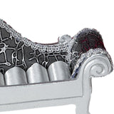 Maxbell Jewelry Box Women Decorative Ring Storage Box for Shopping Mall Jeweler Shop silver