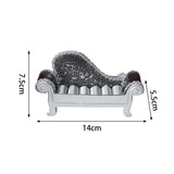 Maxbell Jewelry Box Women Decorative Ring Storage Box for Shopping Mall Jeweler Shop silver