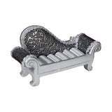 Maxbell Jewelry Box Women Decorative Ring Storage Box for Shopping Mall Jeweler Shop silver