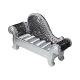 Maxbell Jewelry Box Women Decorative Ring Storage Box for Shopping Mall Jeweler Shop silver