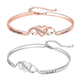 Women Bracelets Wrist Decoration Cute Trendy for Party Birthday Gifts Summer rose gold