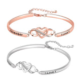 Women Bracelets Wrist Decoration Cute Trendy for Party Birthday Gifts Summer rose gold