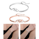 Women Bracelets Wrist Decoration Cute Trendy for Party Birthday Gifts Summer rose gold