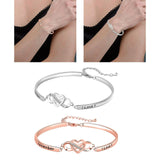 Women Bracelets Wrist Decoration Cute Trendy for Party Birthday Gifts Summer rose gold