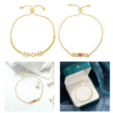 Maxbell Chain Bracelet Casual Mother's Day Gift for Engagement Thanksgiving New Year Mom