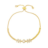 Maxbell Chain Bracelet Casual Mother's Day Gift for Engagement Thanksgiving New Year Mom