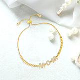 Maxbell Chain Bracelet Casual Mother's Day Gift for Engagement Thanksgiving New Year Mom