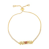 Maxbell Chain Bracelet Casual Mother's Day Gift for Engagement Thanksgiving New Year MaMa