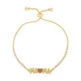 Maxbell Chain Bracelet Casual Mother's Day Gift for Engagement Thanksgiving New Year MaMa