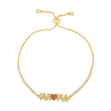 Maxbell Chain Bracelet Casual Mother's Day Gift for Engagement Thanksgiving New Year MaMa