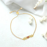 Maxbell Chain Bracelet Casual Mother's Day Gift for Engagement Thanksgiving New Year MaMa