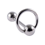 Tongue Stud Stainless Steel Letter Tongue Stud for Girls Boys Weddings Party A