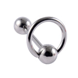 Tongue Stud Stainless Steel Letter Tongue Stud for Girls Boys Weddings Party A