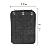 Maxbell Pin Display Holder Decorative Jewelry Organizer Pins Storage Calendar Stand Dark Gray