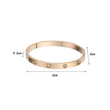 5Pcs Bangle Bracelet Wrist Cuff Bracelet for Thanksgiving Engagement Wedding Rose Gold