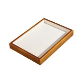 Maxbell Jewelry Display Tray Pendants Bracelets Display Case for Drawer Counter Home Empty Plate