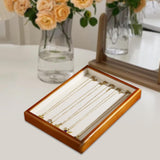 Maxbell Jewelry Display Tray Pendants Bracelets Display Case for Drawer Counter Home Empty Plate