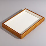 Maxbell Jewelry Display Tray Pendants Bracelets Display Case for Drawer Counter Home Empty Plate