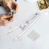 Maxbell Maxbell Watch Spring Bar Plier Tool Set Men Women Watchmaker Spring Bar Tweezer Tool Silver