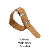 Maxbell Maxbell Watch Band for Watch Watch Strap for Party Valentine's Day Outdoor Brown 22mm