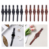 Maxbell Maxbell Leather Watch Band for Men Watch Accessories Premium Watch Strap Replacement Black 16mm