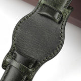 Maxbell Maxbell Leather Watch Band for Men Watch Accessories Premium Watch Strap Replacement Black 21mm