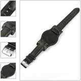 Maxbell Maxbell Leather Watch Band for Men Watch Accessories Premium Watch Strap Replacement Black 21mm