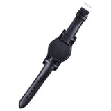 Maxbell Maxbell Leather Watch Band for Men Watch Accessories Premium Watch Strap Replacement Black 21mm