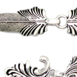 Maxbell Maxbell 2x Cardigan Clips for Women Cloak Clasp Fasteners Retro Design Sweater Clips Argent