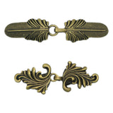 Maxbell Maxbell 2x Cardigan Clips for Women Cloak Clasp Fasteners Retro Design Sweater Clips Bronze