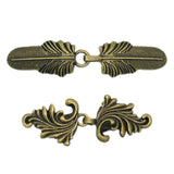 Maxbell Maxbell 2x Cardigan Clips for Women Cloak Clasp Fasteners Retro Design Sweater Clips Bronze
