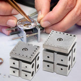 Maxbell Maxbell Watch Dapping Block Watch Repair Riveting Stake for Watchmaker Jewelers L