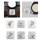 Maxbell Maxbell Watch Hand Set Watch Accessories Alloy Steel Hour Minute for NH35/NH36 red