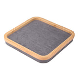 Maxbell Jewelry Organizer Pendants Earrings Jewelry Tray for Counter Countertop Home Dark Gray