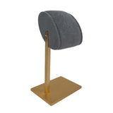 Maxbell Bracelet Display Stand Metal Elegant for Hair Band Scrunchies Watch Bracelet Gray Single Pole