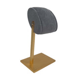 Maxbell Bracelet Display Stand Metal Elegant for Hair Band Scrunchies Watch Bracelet Gray Single Pole