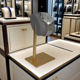 Maxbell Bracelet Display Stand Metal Elegant for Hair Band Scrunchies Watch Bracelet Gray Single Pole