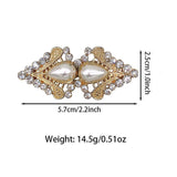 Maxbell Maxbell Sweater Shawl Duck Mouth Clip Cardigan Collar Clip for Jackets Costume Girls Gold