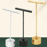 Maxbell Earrings Holder Decorative with Base Countertop Multifunction Jewelry Stand 6cmx11.5cm Black