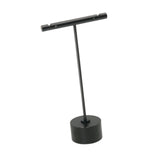 Maxbell Earrings Holder Decorative with Base Countertop Multifunction Jewelry Stand 6cmx11.5cm Black