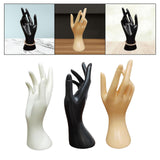 Maxbell Adults Mannequin Hand Model Table Dresser Shops Necklace Rings Display Stand Black