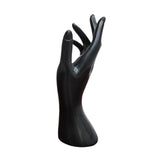 Maxbell Adults Mannequin Hand Model Table Dresser Shops Necklace Rings Display Stand Black