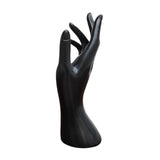 Maxbell Adults Mannequin Hand Model Table Dresser Shops Necklace Rings Display Stand Black