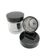 Maxbell 2xDiamond Washing Cup Sieve Jewelry Cleaning Jar for Beads Watch Parts Glasses