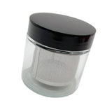 Maxbell 2xDiamond Washing Cup Sieve Jewelry Cleaning Jar for Beads Watch Parts Glasses