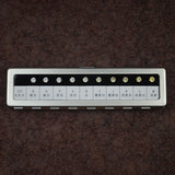 Maxbell Simulated Diamond Color Scale Holder Supplies Stone Tester Color Tester Tool Silver Box