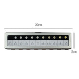 Maxbell Simulated Diamond Color Scale Holder Supplies Stone Tester Color Tester Tool Silver Box