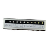 Maxbell Simulated Diamond Color Scale Holder Supplies Stone Tester Color Tester Tool Silver Box